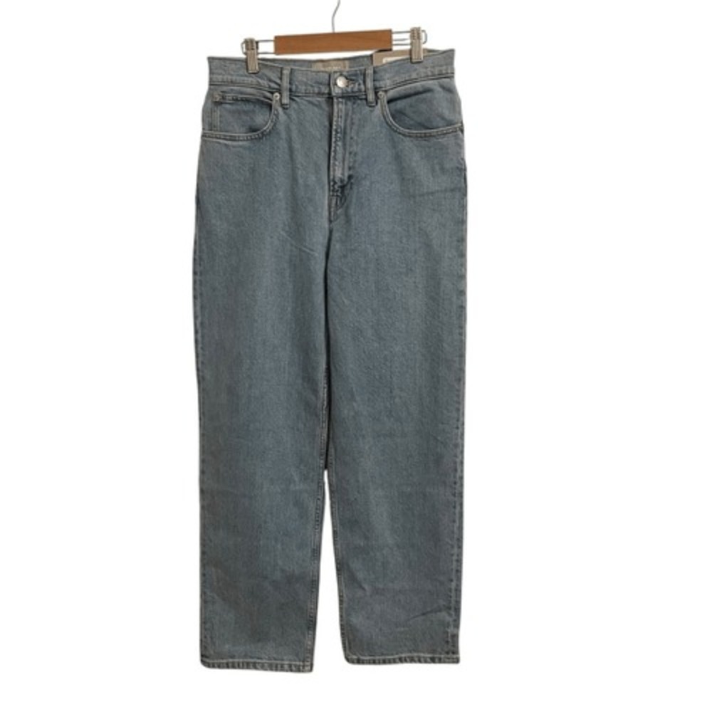 Everlane The Way High Jean Vintage Blue High Rise Straight Leg Size 28 Long NWT